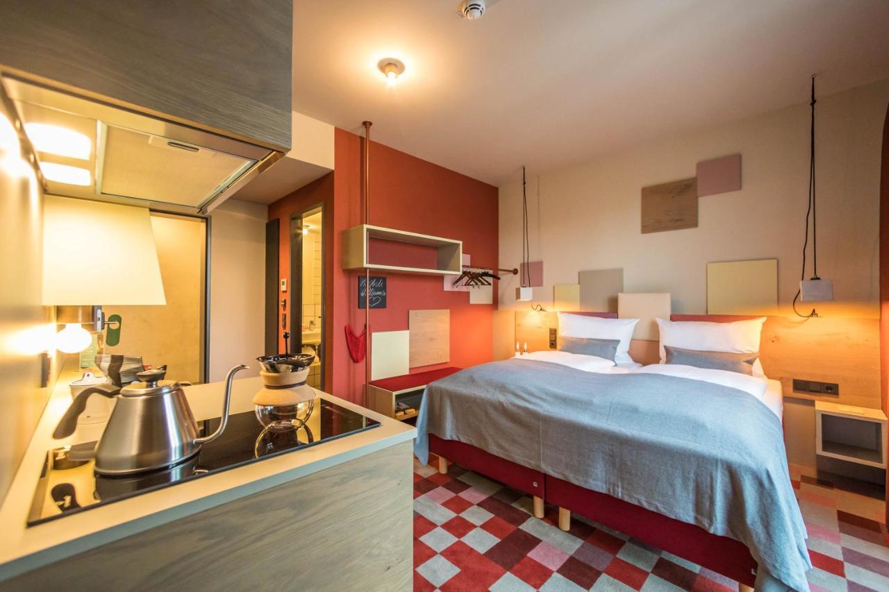Hotel Einsmehr Augsburg Luaran gambar
